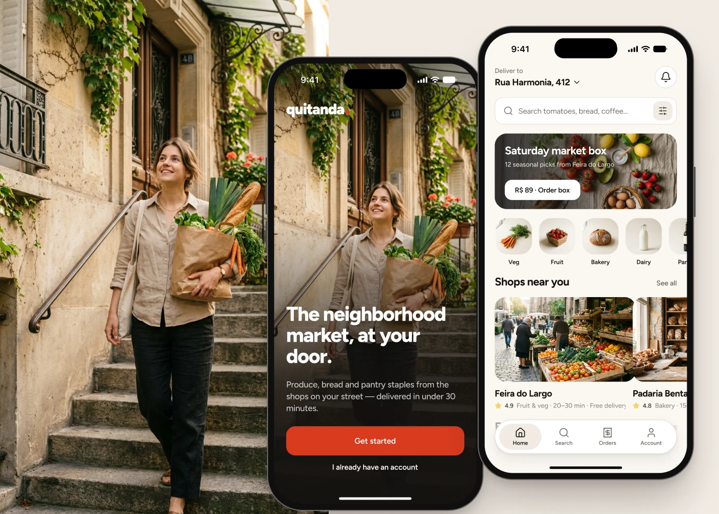 Delivery App UI/UX Design