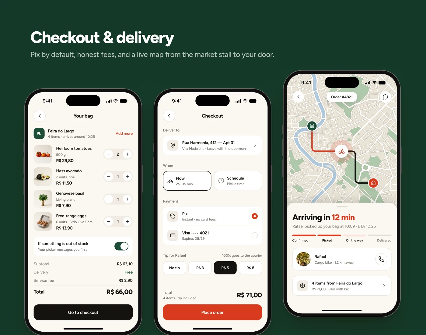 Delivery App UI/UX Design