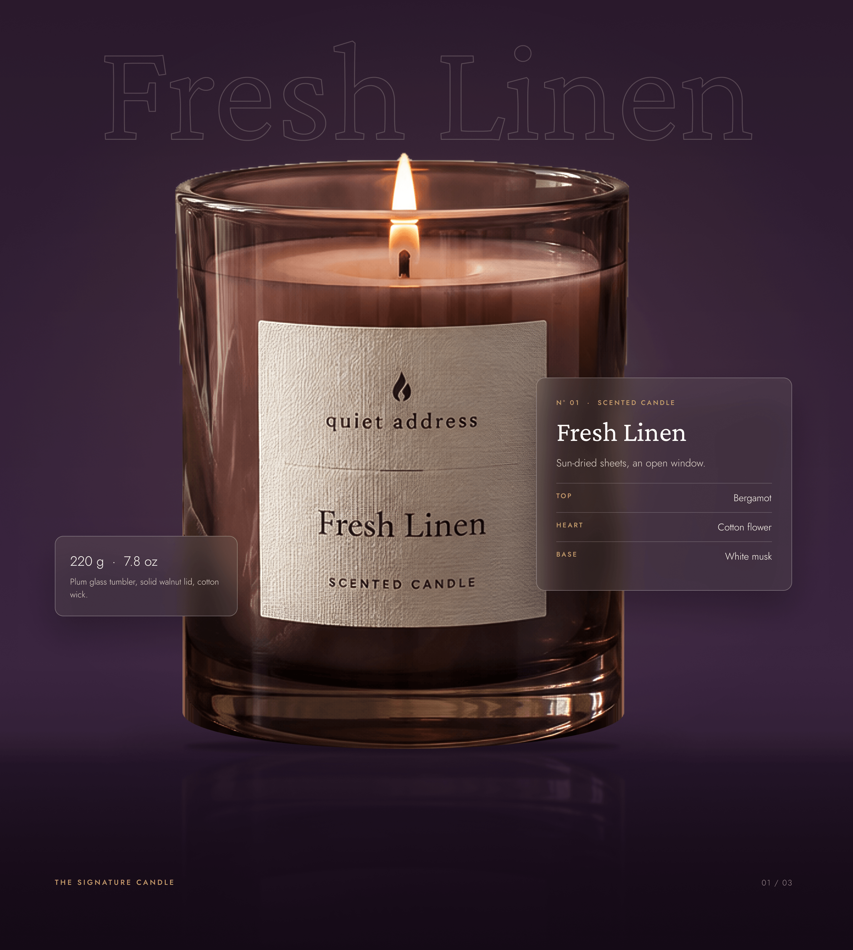 Luxury Fragrance Branding & E-commerce